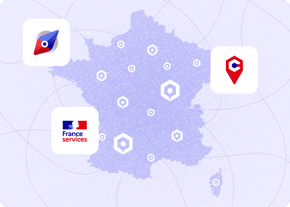 Capture d'écran de la cartographie des lieux d'inclusion