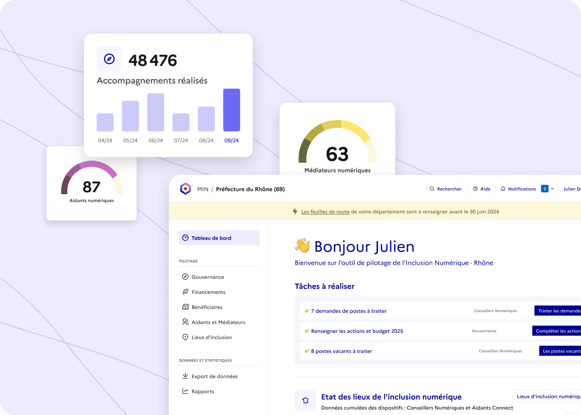 Capture d'écran de Mon inclusion Numérique